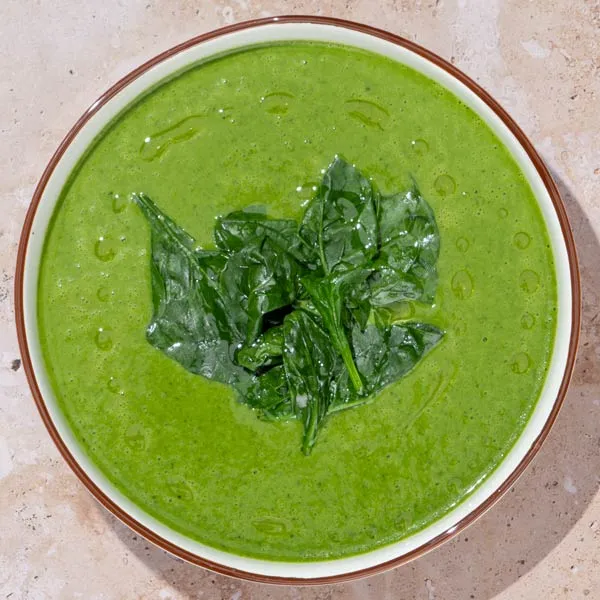 Crema de espinacas