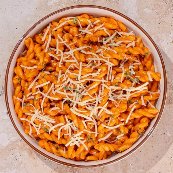 Gemelli-Nudeln mit Sobrasada-Sauce